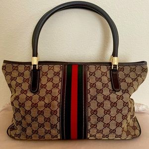 Gucci Sherry Line Tote Bag